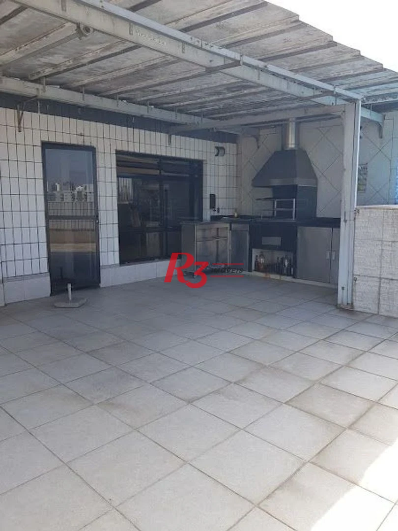 Cobertura com 3 dormitórios à venda, 296 m² - Vila Belmiro - Santos/SP