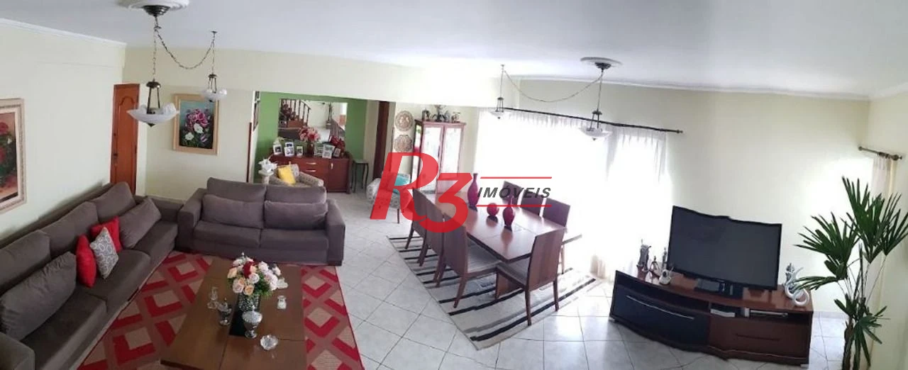 Cobertura com 3 dormitórios à venda, 296 m² - Vila Belmiro - Santos/SP