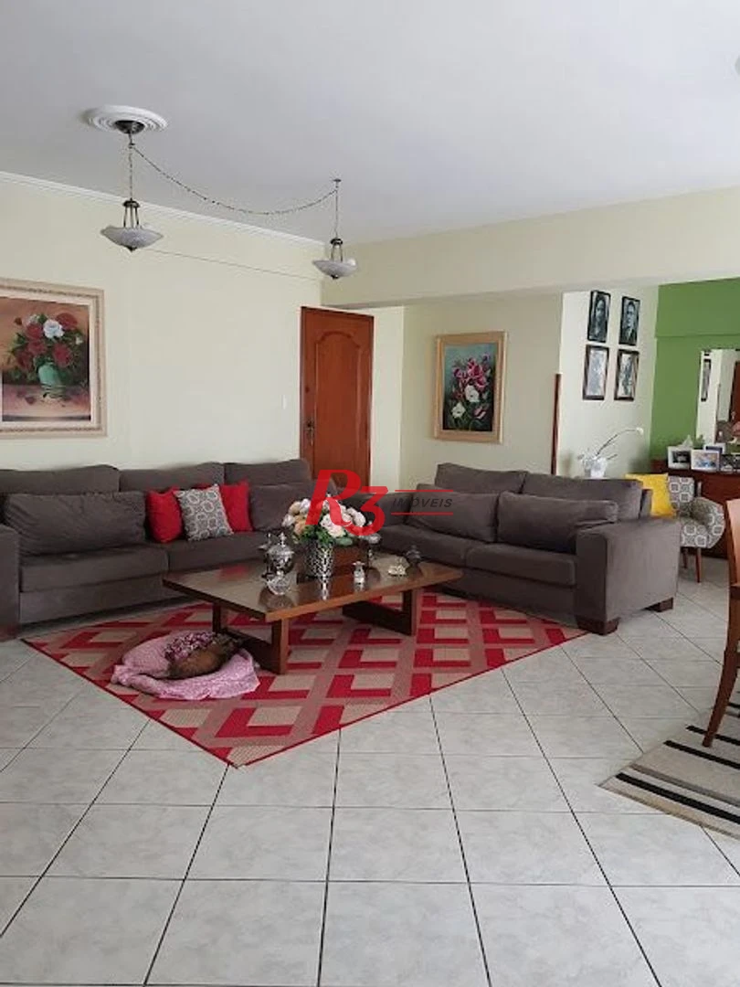 Cobertura com 3 dormitórios à venda, 296 m² - Vila Belmiro - Santos/SP