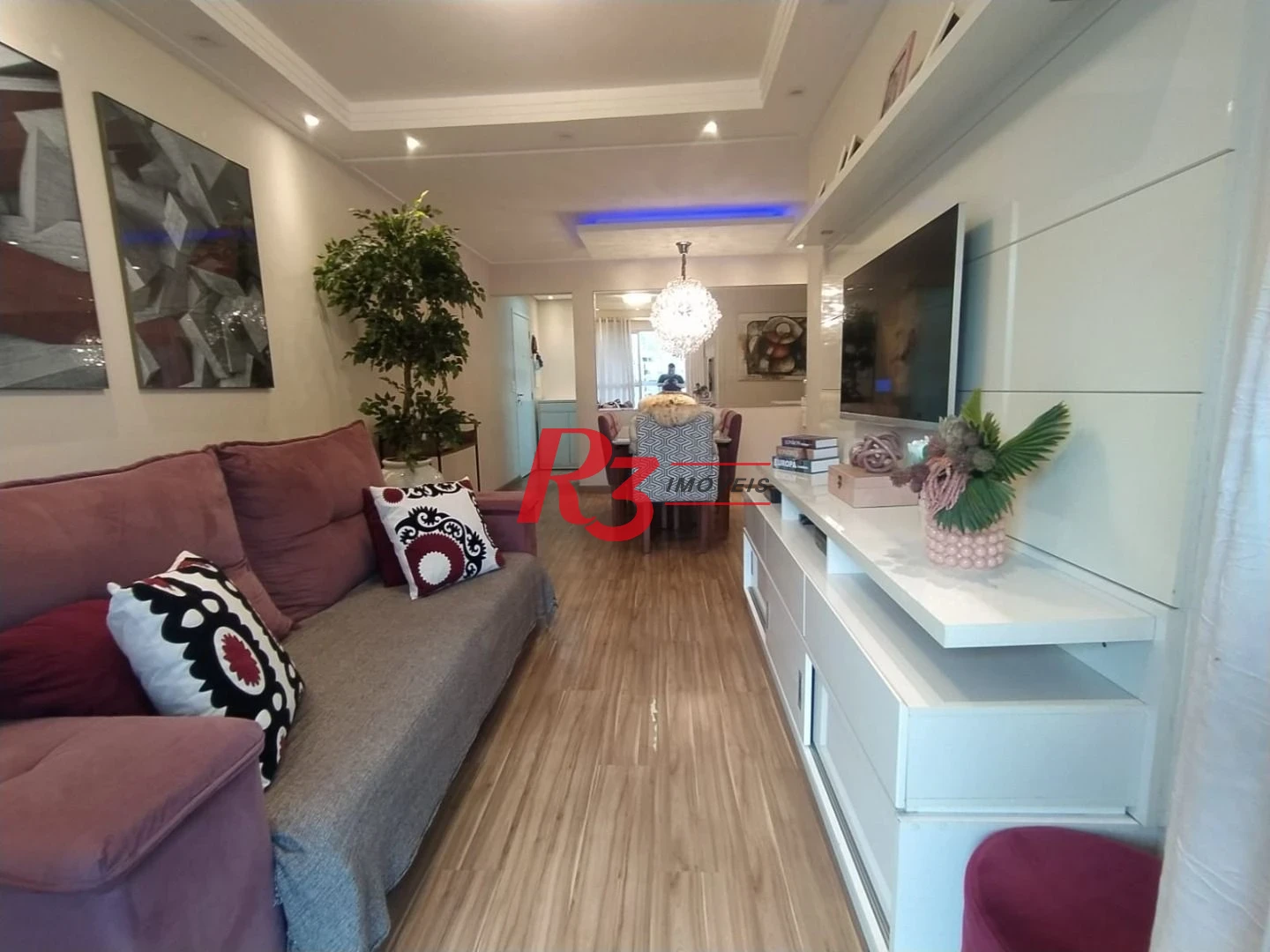 Apartamento à venda, 98 m² por R$ 830.000,00 - Jardim Las Palmas - Guarujá/SP