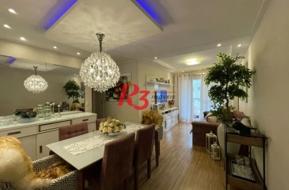 Apartamento à venda, 98 m² por R$ 830.000,00 - Jardim Las Palmas - Guarujá/SP