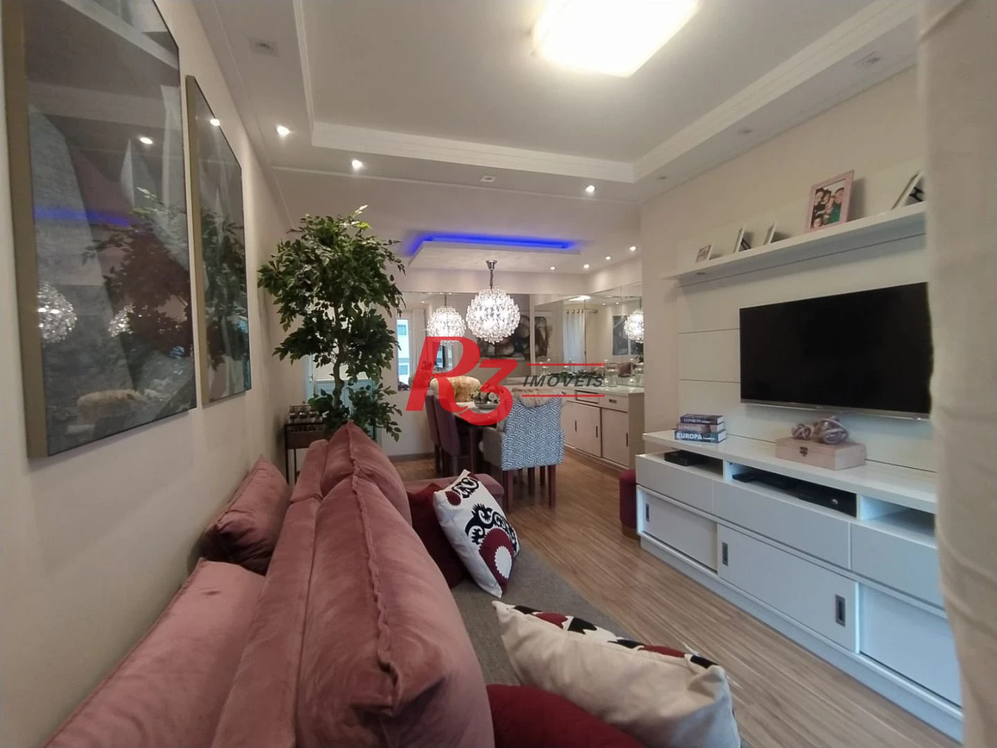 Apartamento à venda, 98 m² por R$ 830.000,00 - Jardim Las Palmas - Guarujá/SP