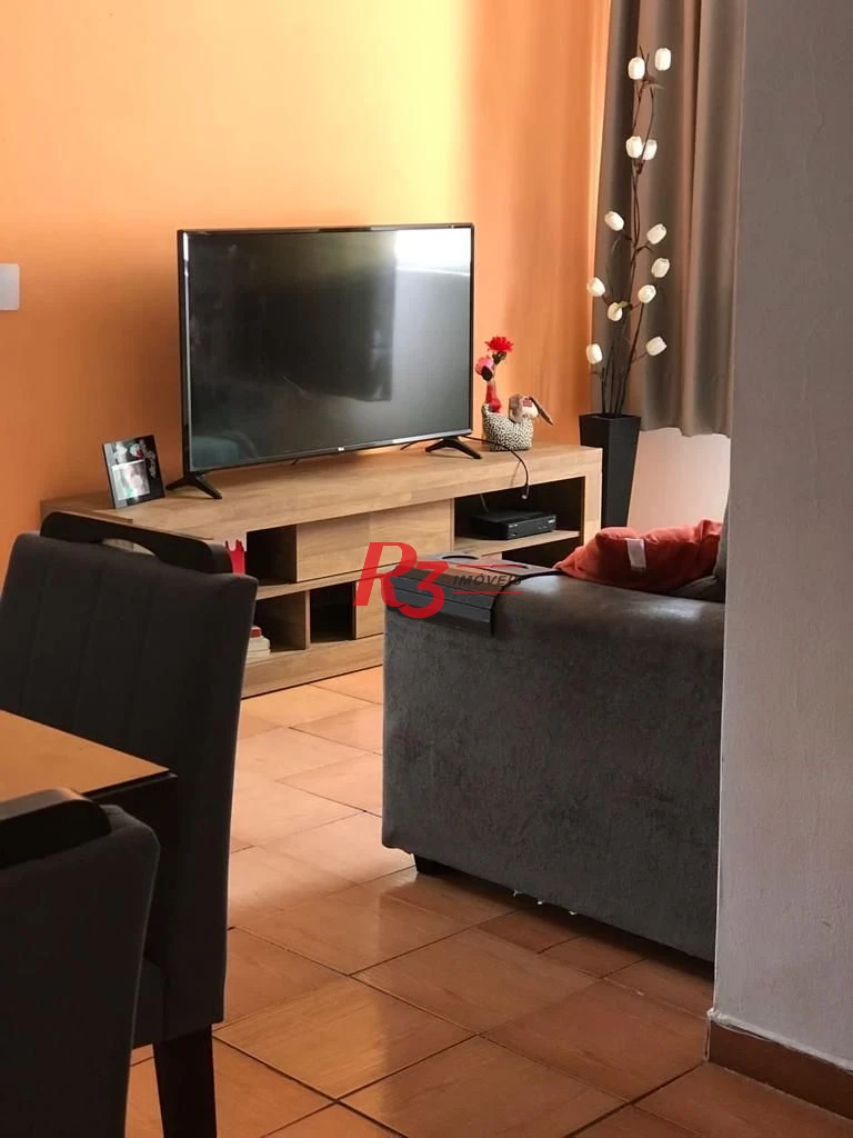 Apartamento com 2 dormitórios à venda, 67 m²  - Saboó - Santos/SP