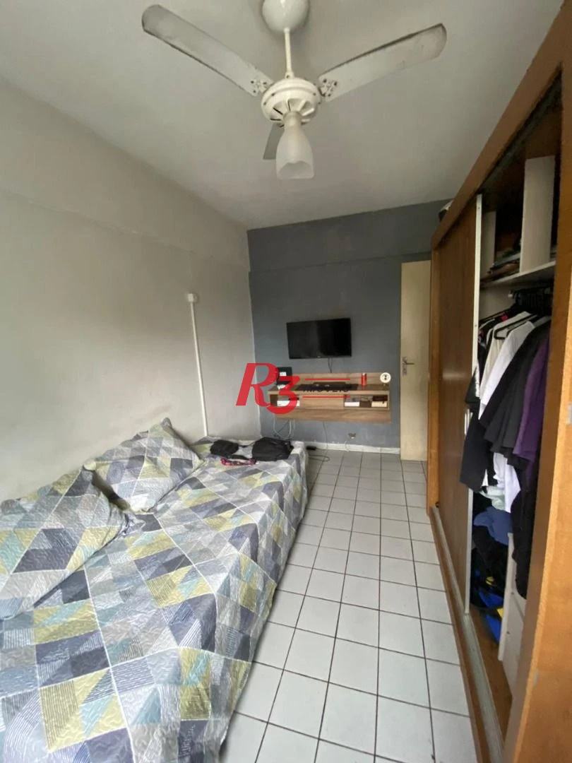 Apartamento com 2 dormitórios à venda, 67 m²  - Saboó - Santos/SP