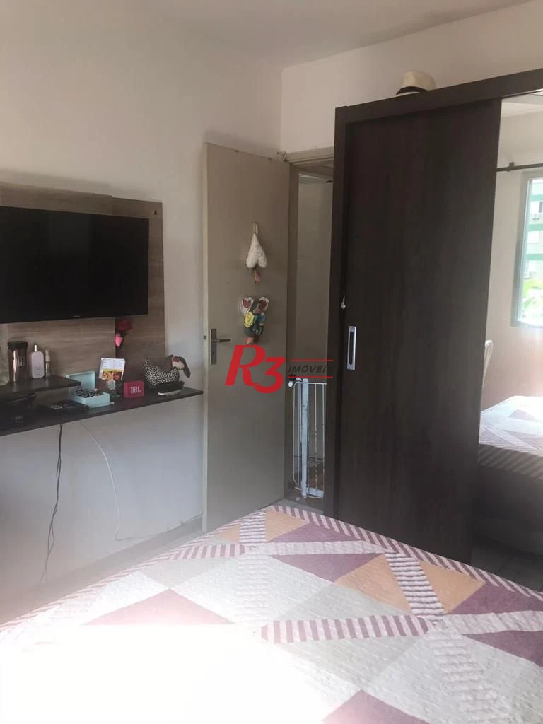 Apartamento com 2 dormitórios à venda, 67 m²  - Saboó - Santos/SP