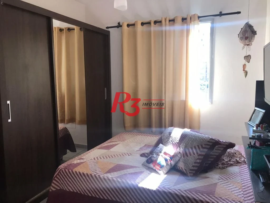 Apartamento com 2 dormitórios à venda, 67 m²  - Saboó - Santos/SP
