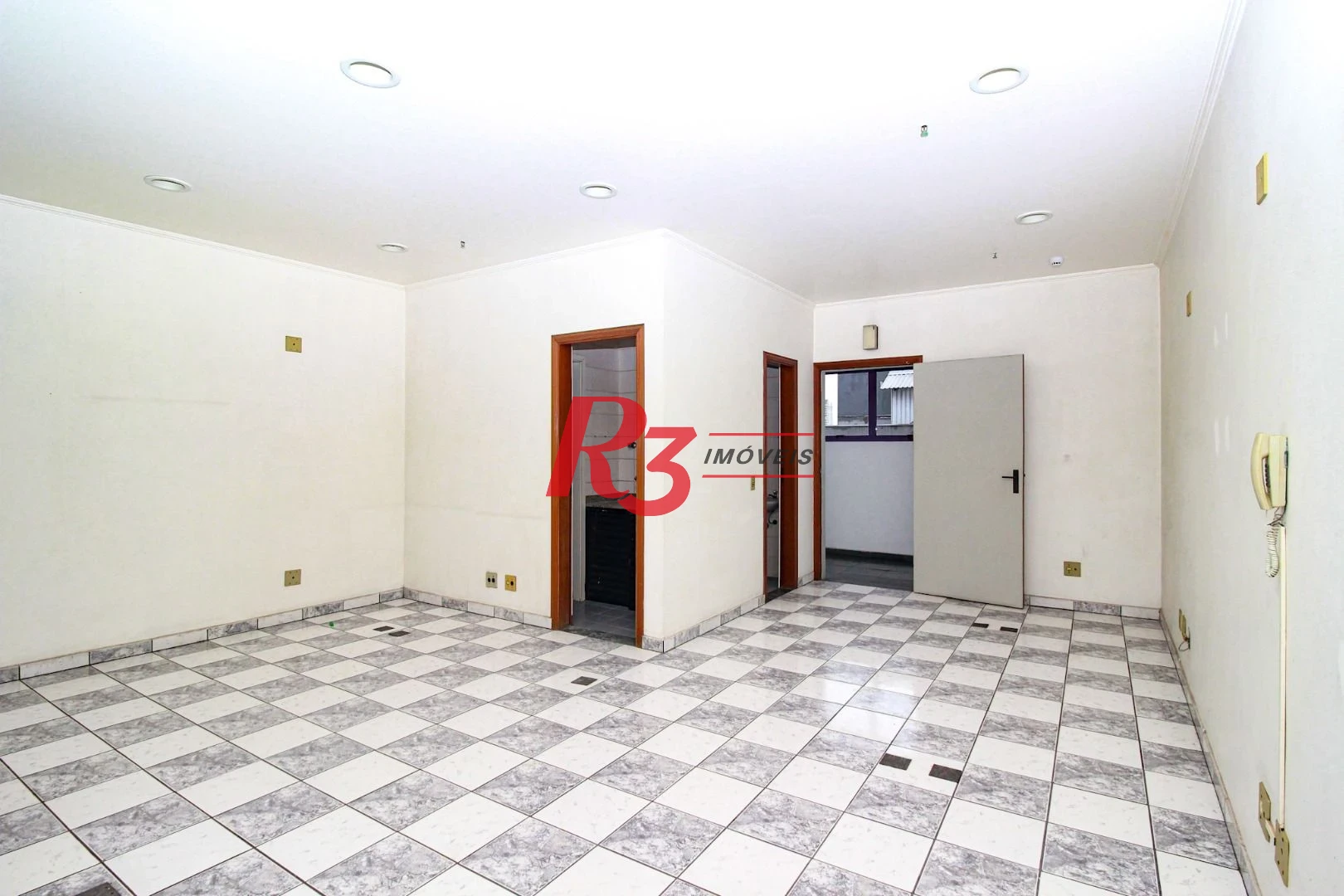 Sala para alugar, 59 m² por R$ 2.600,00/mês - Vila Matias - Santos/SP