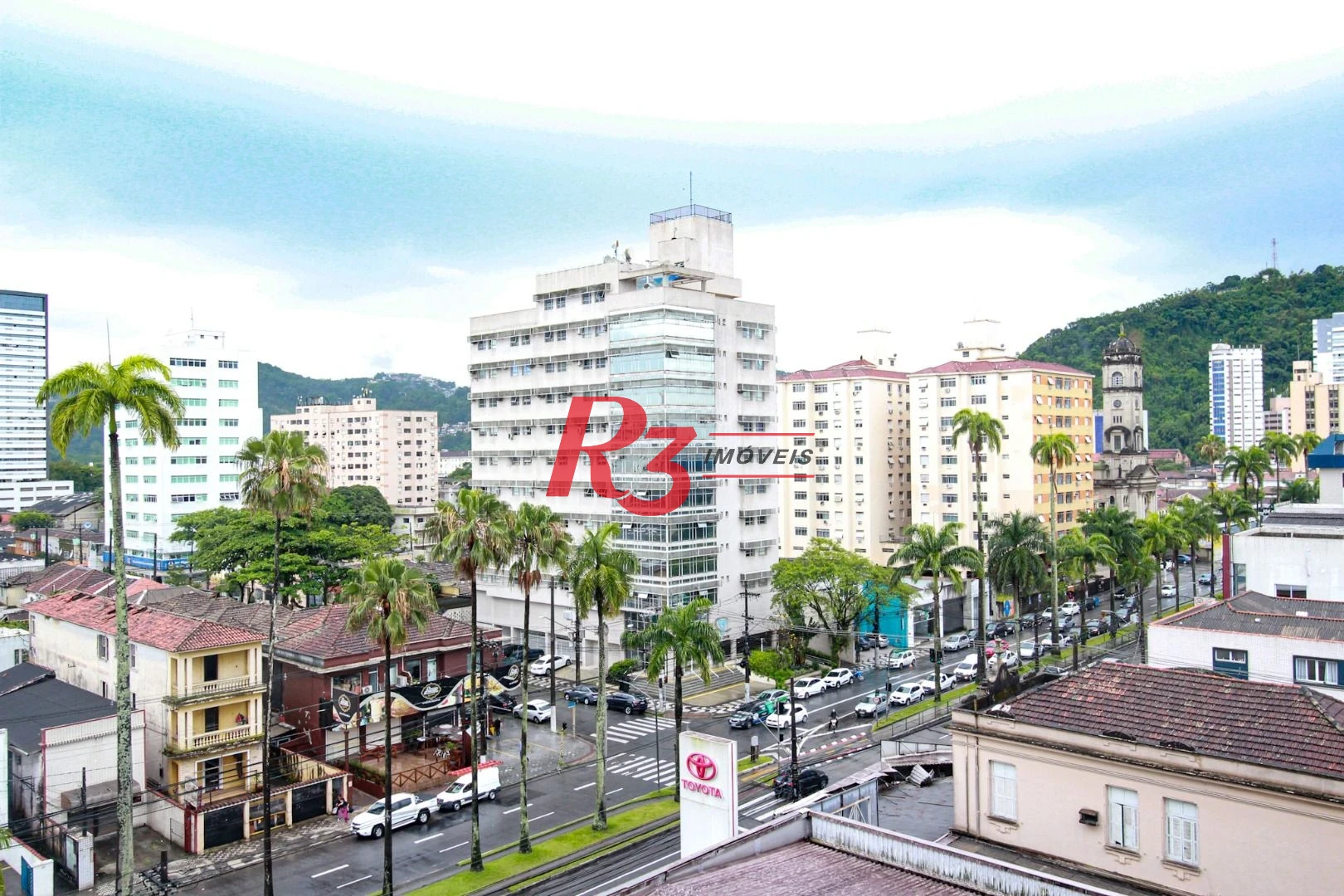 Sala para alugar, 59 m² por R$ 2.600,00/mês - Vila Matias - Santos/SP