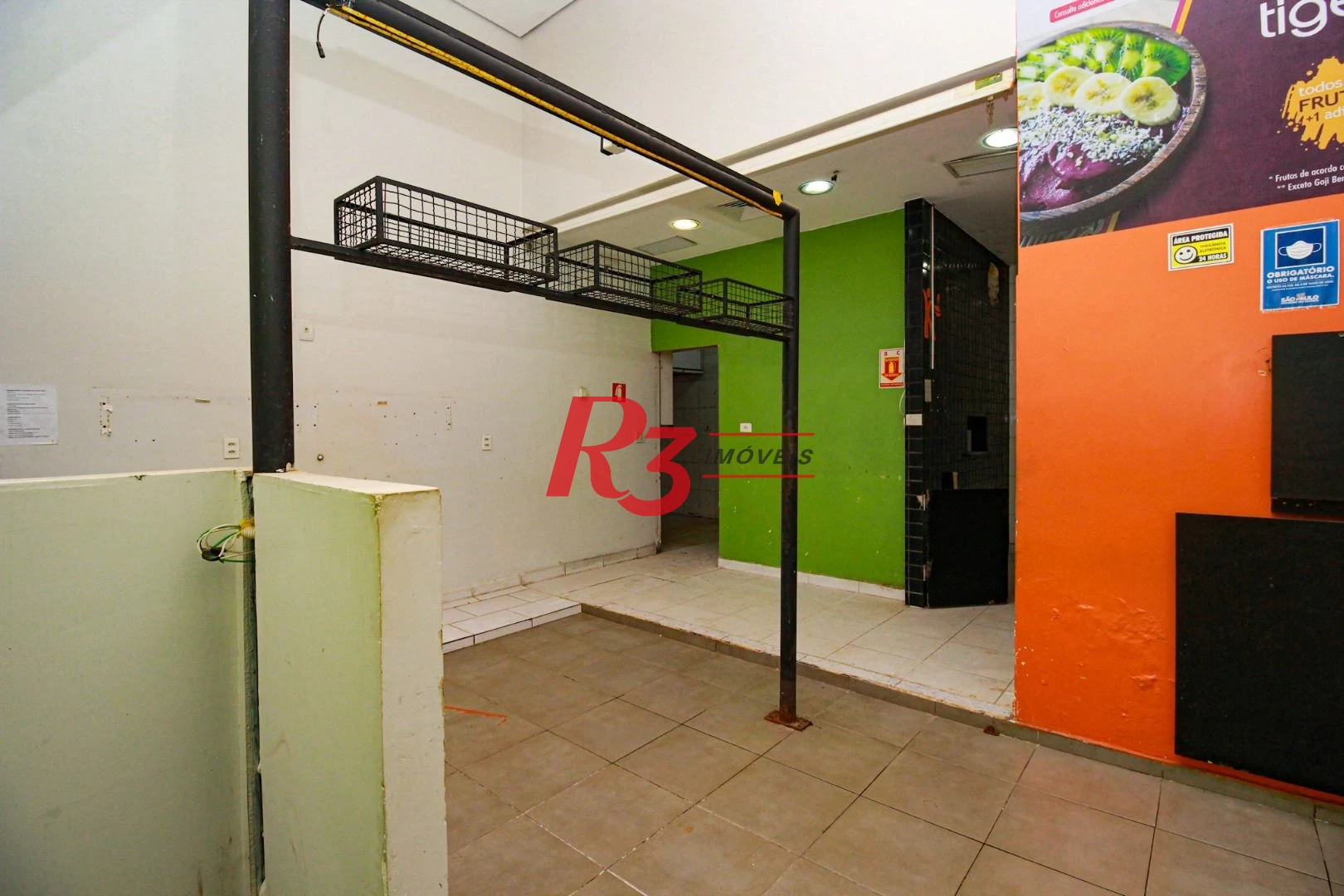 Loja para alugar, 60 m² - Gonzaga - Santos/SP