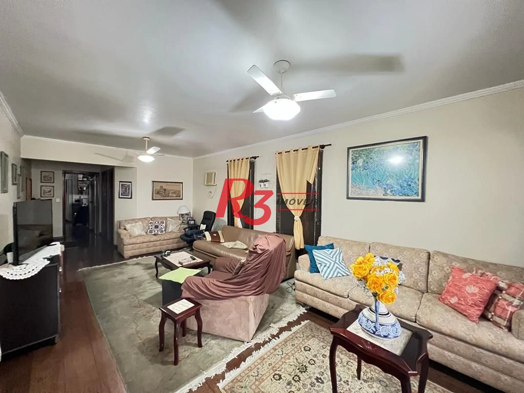 Apartamento com 4 dormitórios à venda, 340 m² por R$ 1.272.000,00 - Boqueirão - Santos/SP