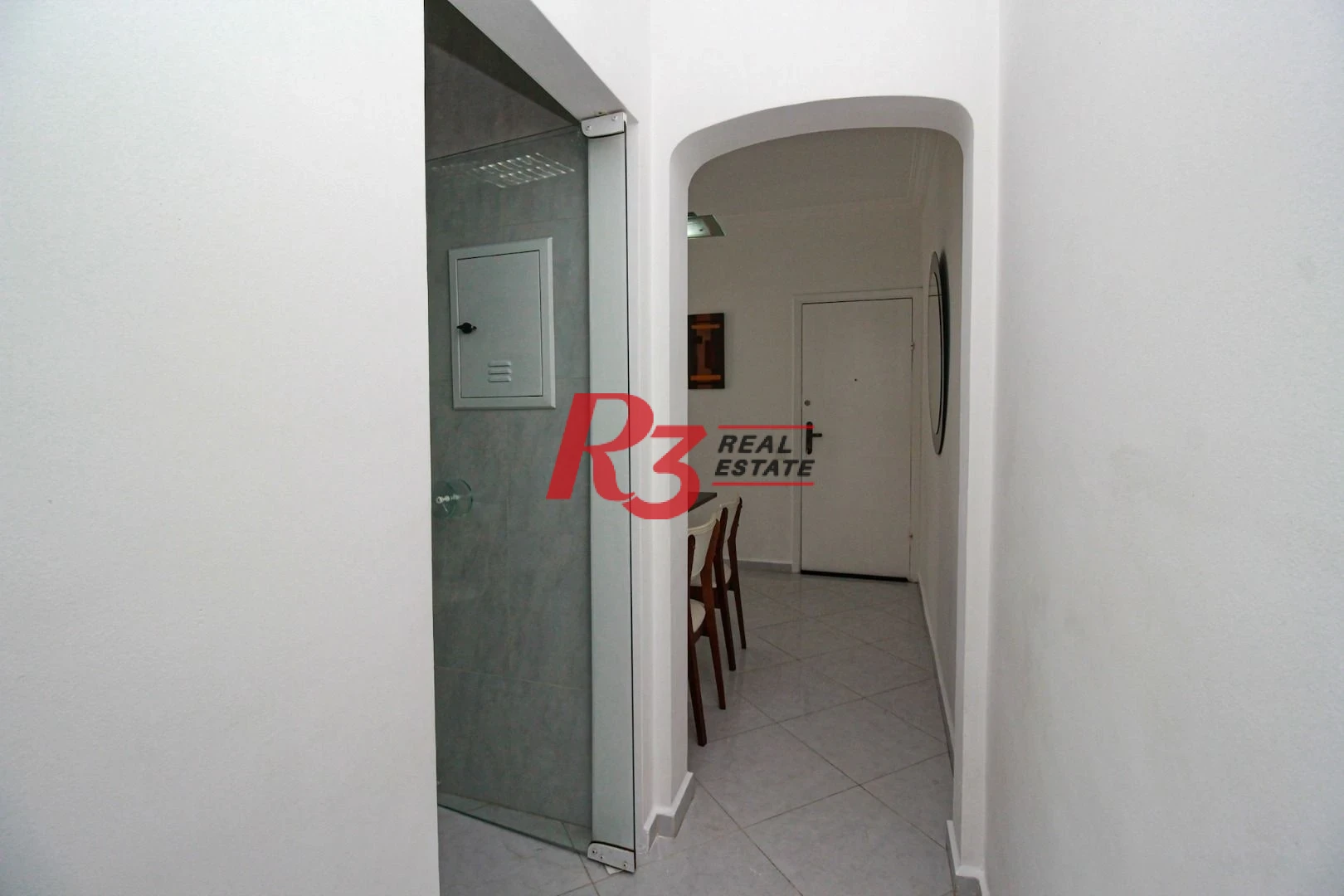 Apartamento com 1 dormitório para alugar, 60 m² - Boqueirão - Santos/SP