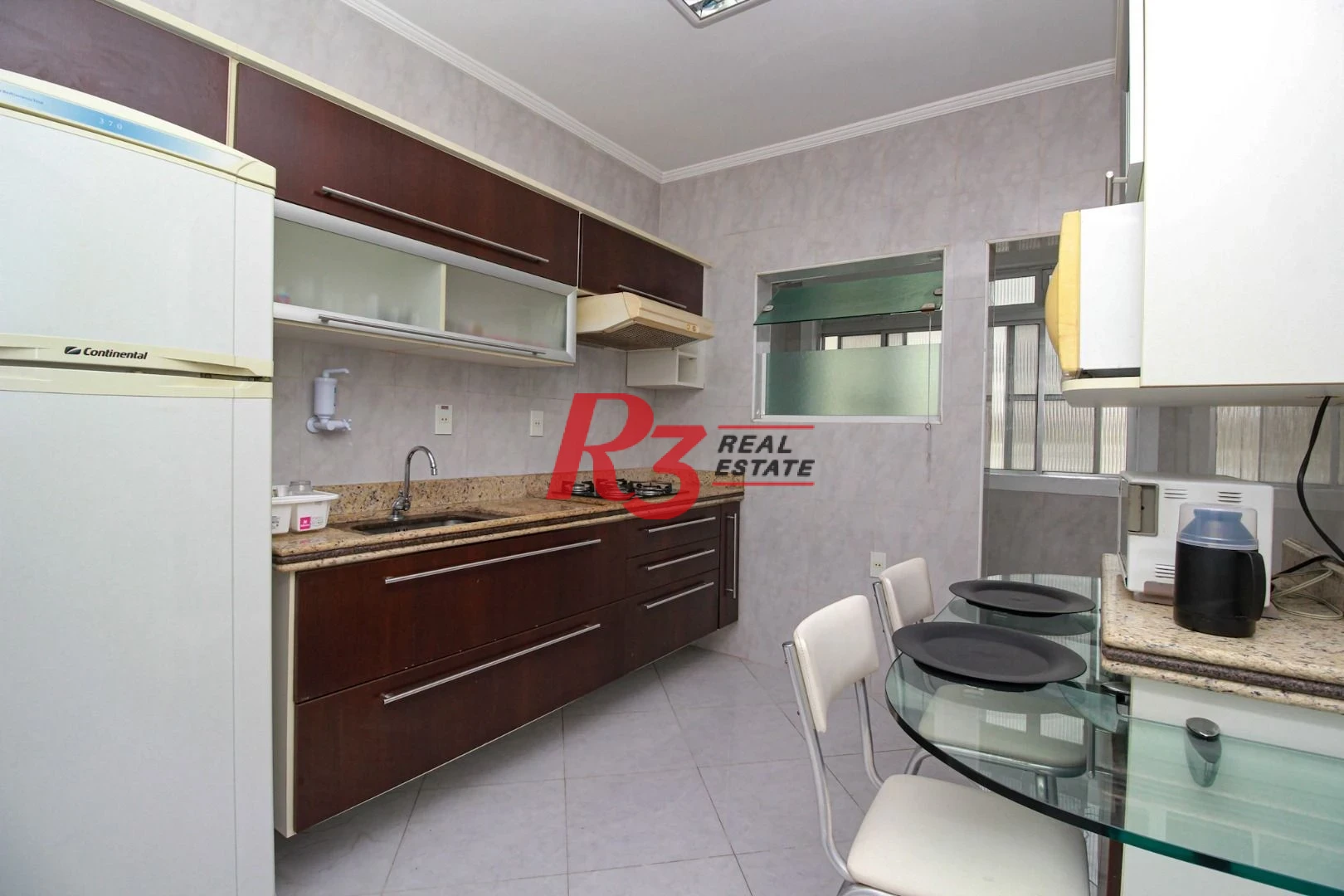 Apartamento com 1 dormitório para alugar, 60 m² - Boqueirão - Santos/SP