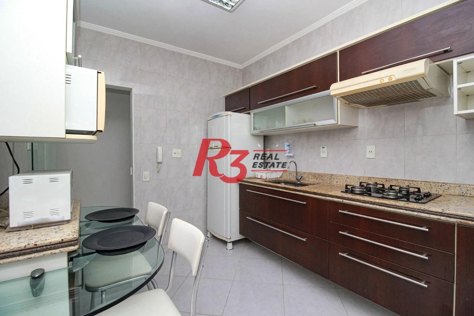 Apartamento com 1 dormitório para alugar, 60 m² - Boqueirão - Santos/SP