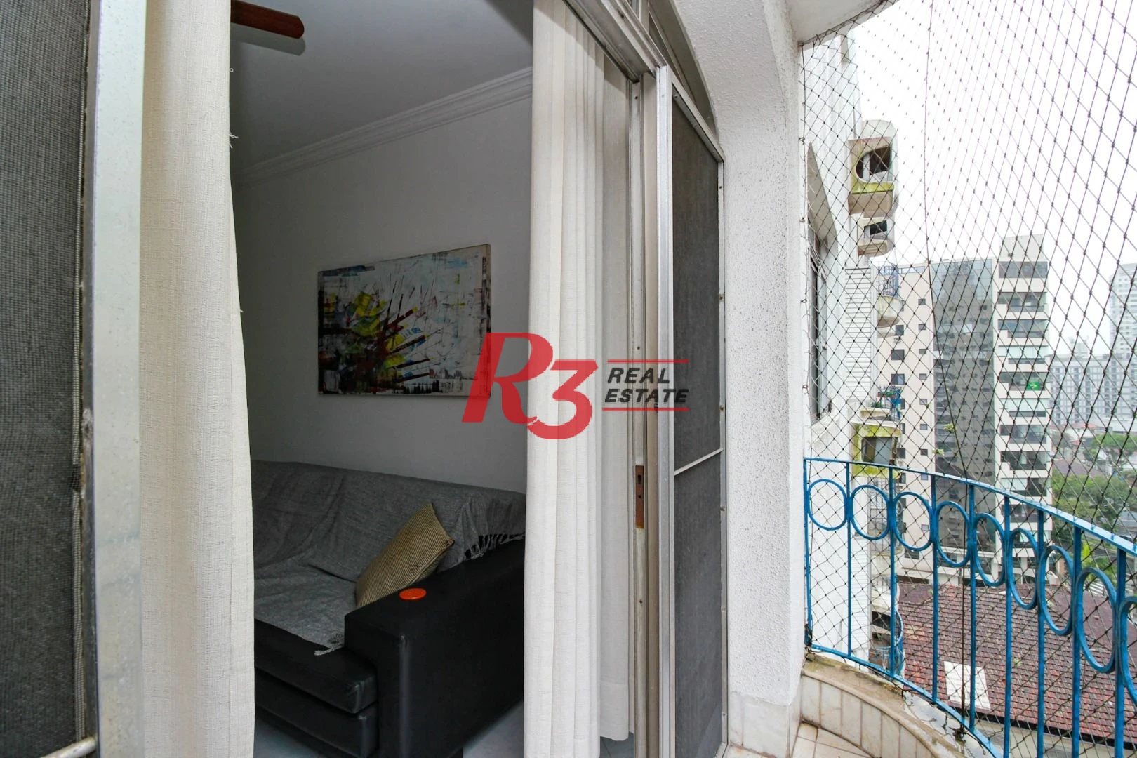 Apartamento com 1 dormitório para alugar, 60 m² - Boqueirão - Santos/SP