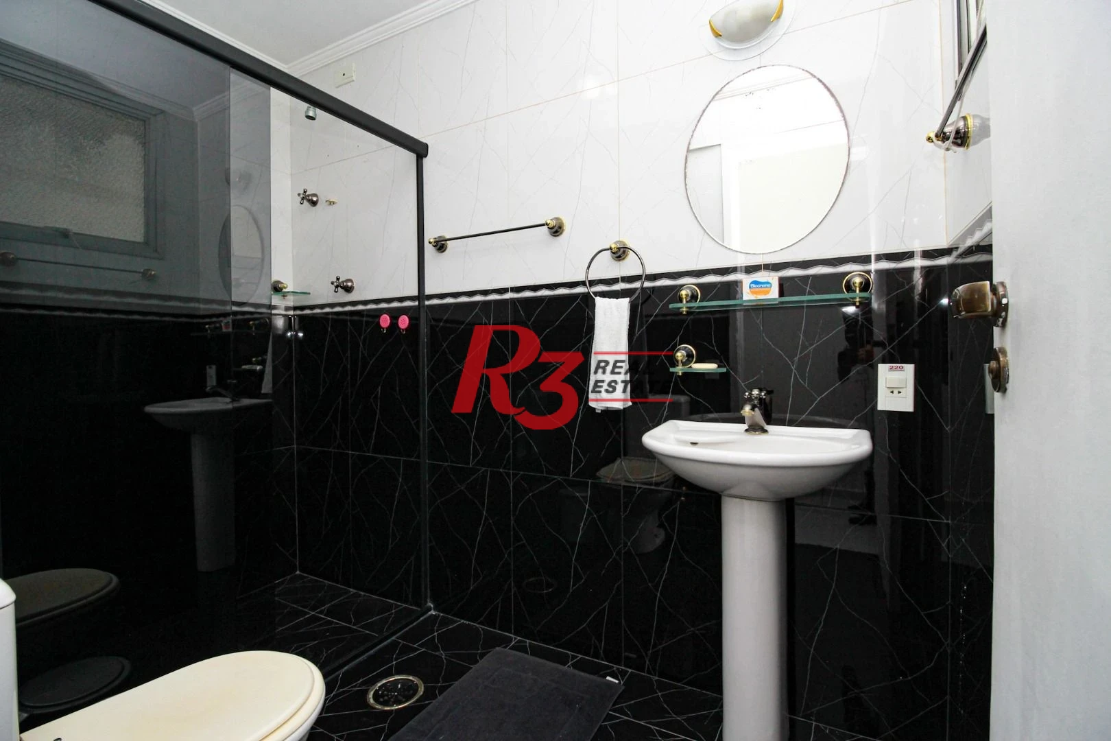 Apartamento com 1 dormitório para alugar, 60 m² - Boqueirão - Santos/SP