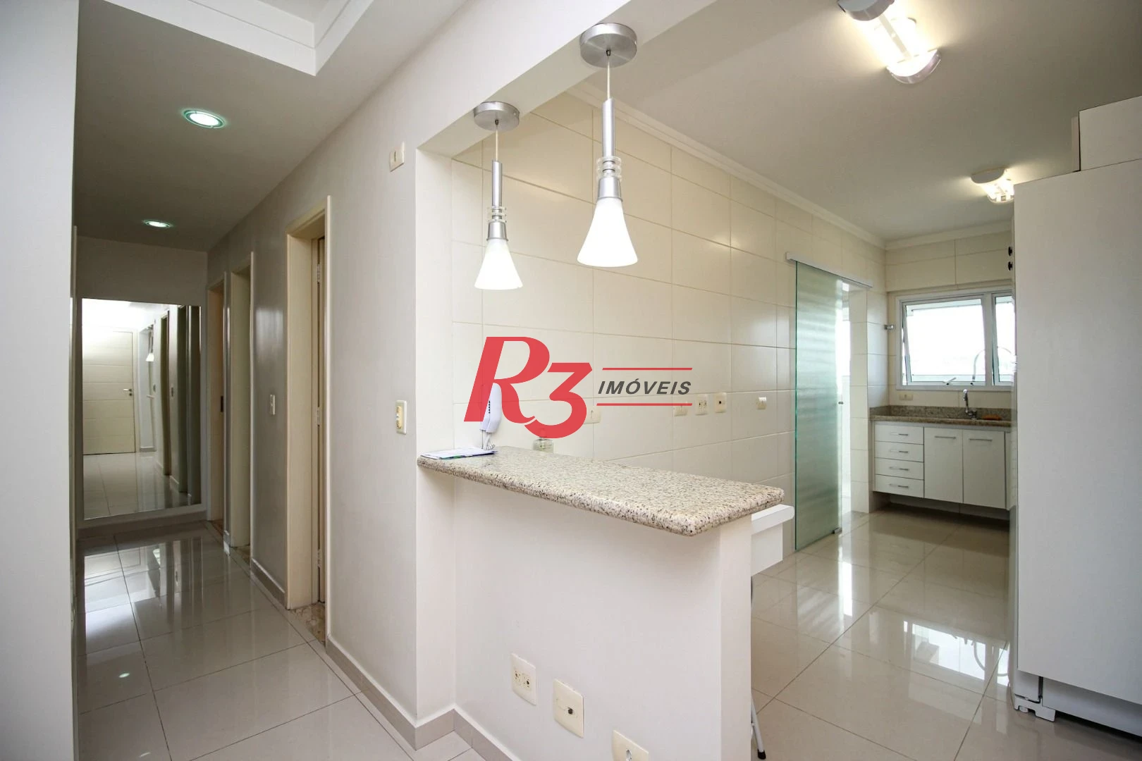 Apartamento com 3 dormitórios para alugar, 134 m² por R$ 11.500,00/mês - Embaré - Santos/SP