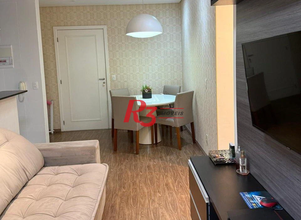 Apartamento com 2 dormitórios à venda, 64 m² por R$ 500.000,00 - Marapé - Santos/SP