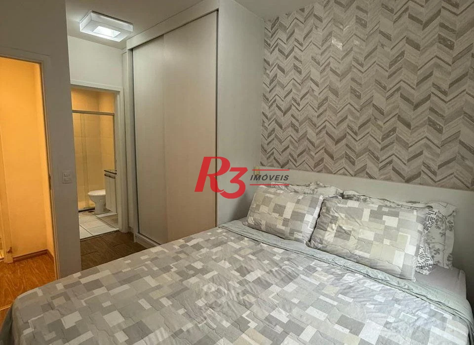 Apartamento com 2 dormitórios à venda, 64 m² por R$ 500.000,00 - Marapé - Santos/SP