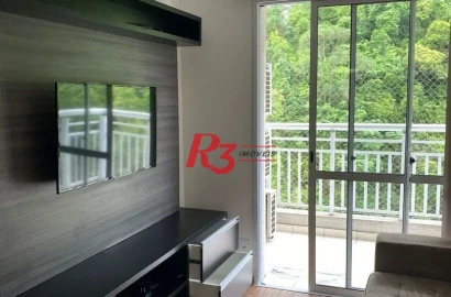 Apartamento com 2 dormitórios à venda, 64 m² por R$ 500.000,00 - Marapé - Santos/SP