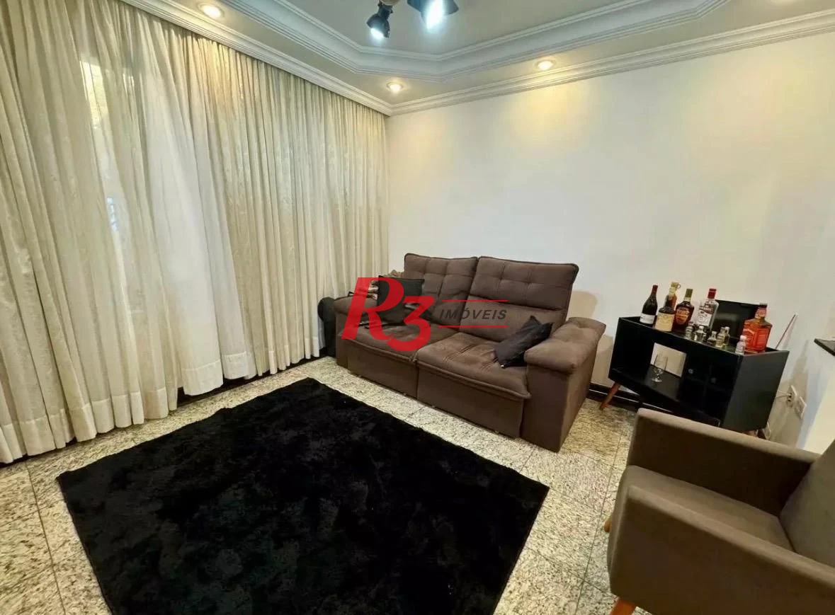 Sobrado com 3 dormitórios à venda, 126 m² por R$ 860.000,00 - Vila Belmiro - Santos/SP
