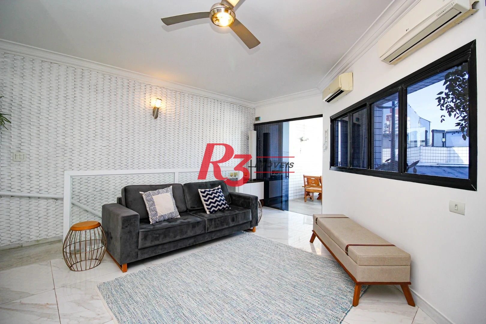 Cobertura com 4 dormitórios à venda, 225m² - Ponta da Praia - Santos/SP