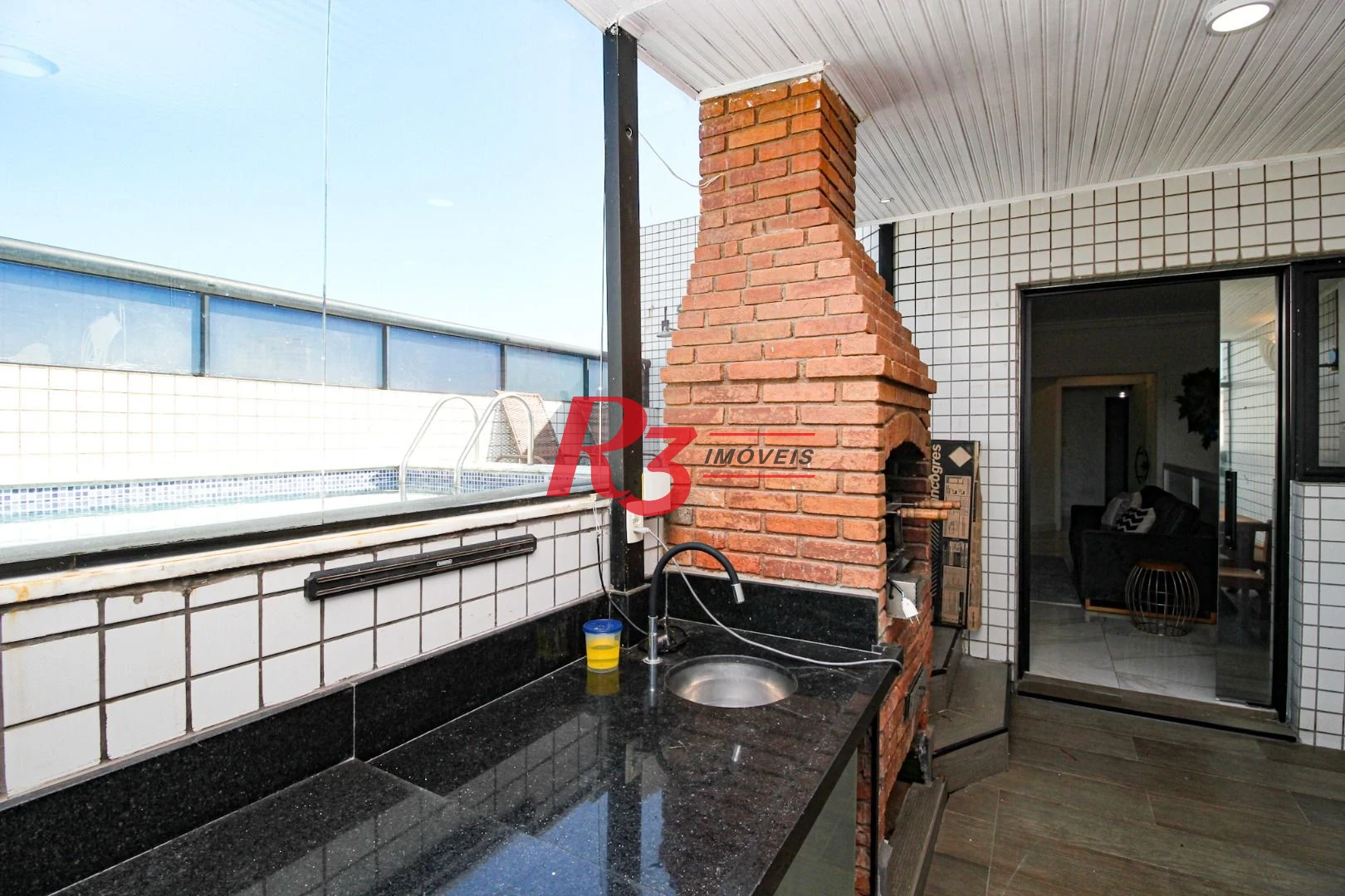 Cobertura com 4 dormitórios à venda, 225m² - Ponta da Praia - Santos/SP