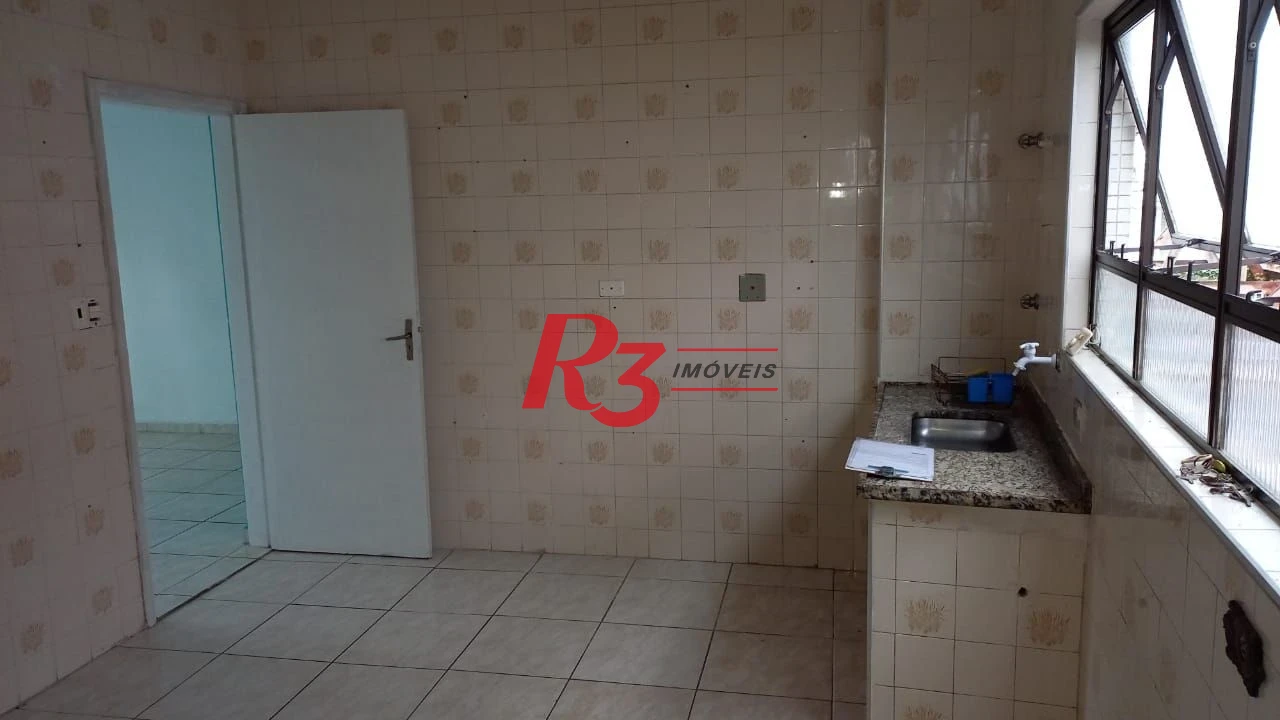 Apartamento para alugar, 147 m² por R$ 3.810,97/mês - Ponta da Praia - Santos/SP