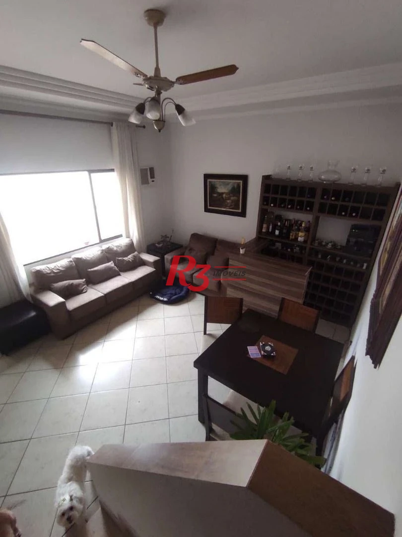 Sobrado com 3 dormitórios à venda, 130 m² por R$ 1.100.000,00 - Marapé - Santos/SP