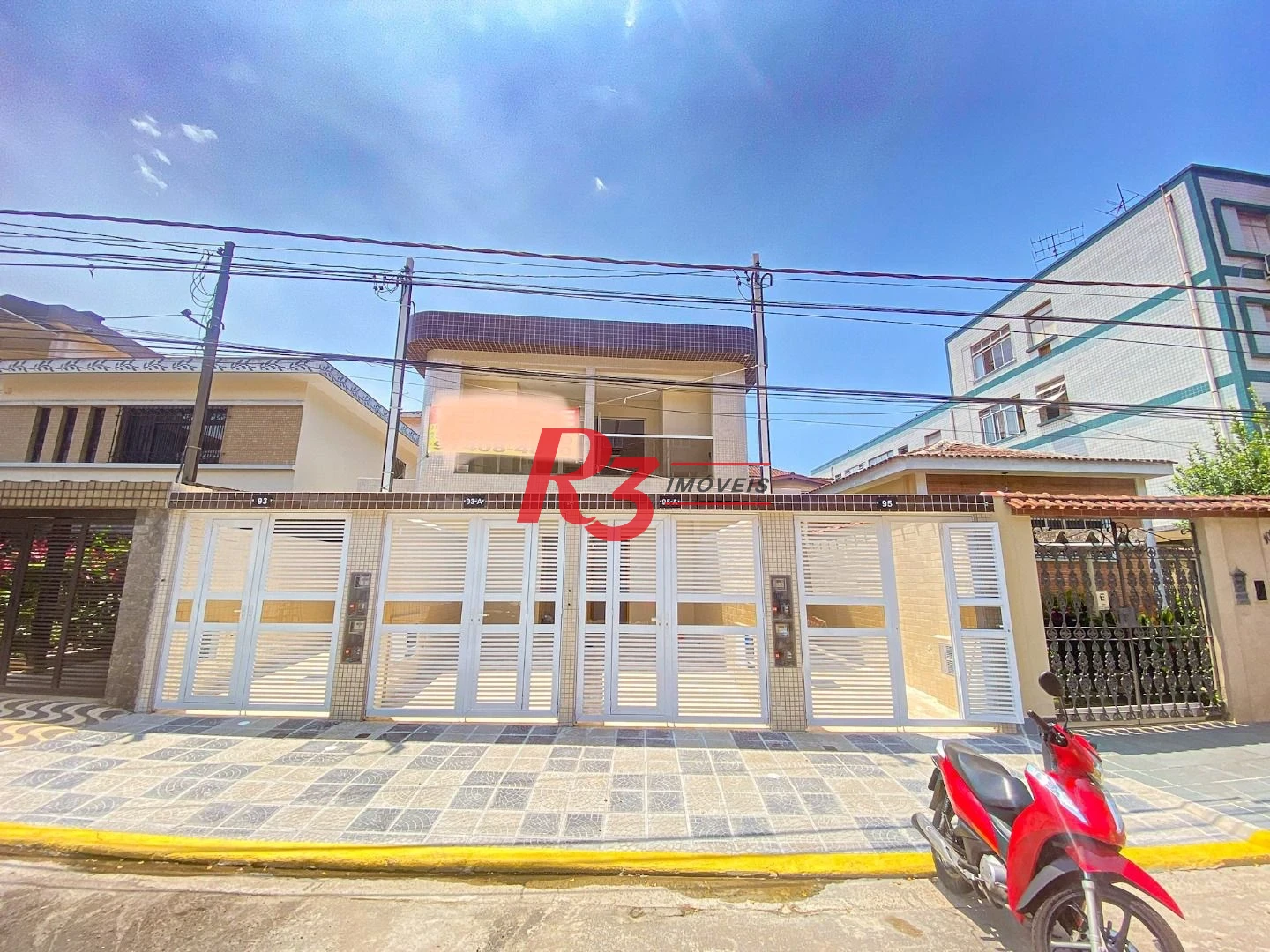 Casa com 3 dormitórios à venda, 93 m² - Embaré - Santos/SP