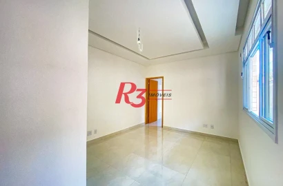 Casa com 3 dormitórios à venda, 93 m² - Embaré - Santos/SP