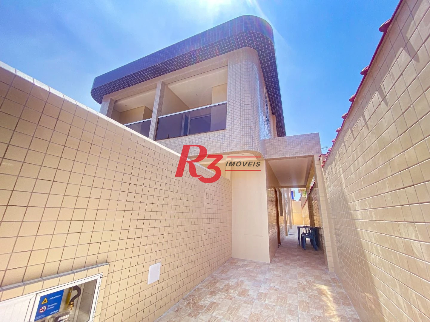 Casa com 3 dormitórios à venda, 93 m² - Embaré - Santos/SP