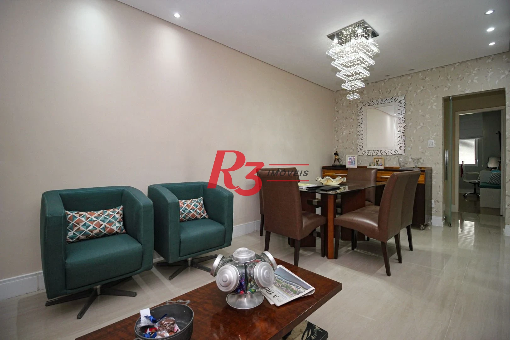 Apartamento à venda, 125 m² por R$ 950.000,00 - Embaré - Santos/SP