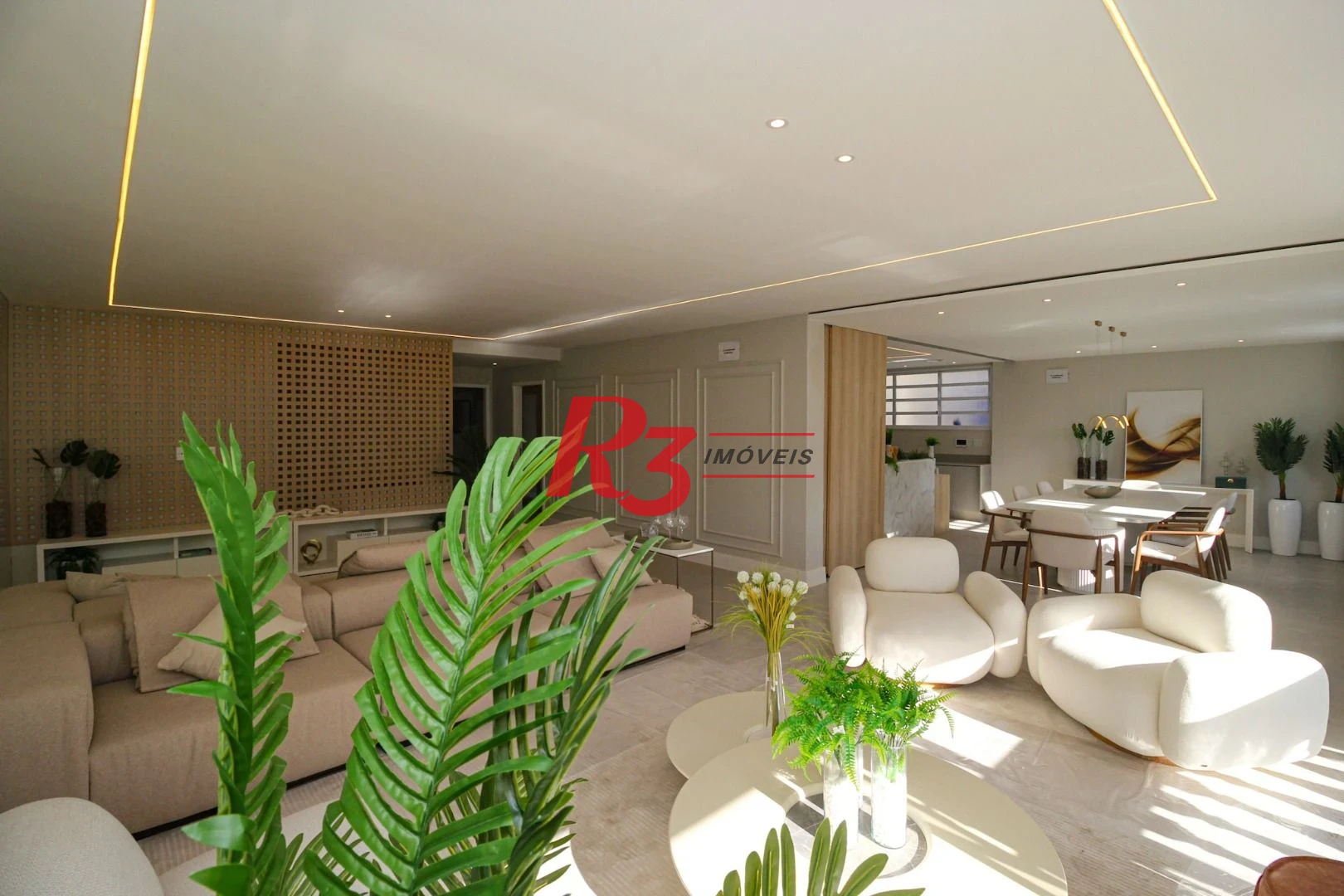 Apartamento com 4 dormitórios à venda, 301 m² por R$ 3.100.000,00 - Boqueirão - Santos/SP