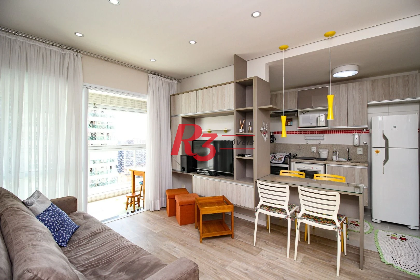 Apartamento à venda, 57 m² por R$ 880.000,00 - Gonzaga - Santos/SP
