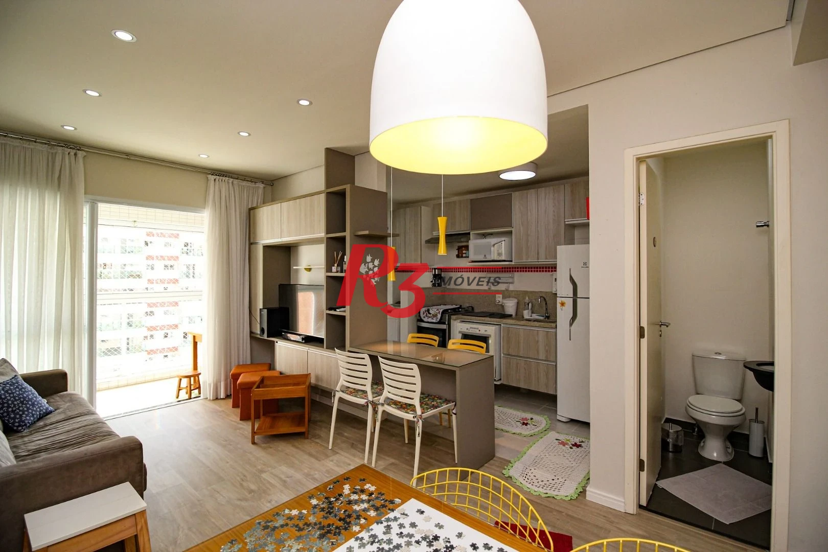 Apartamento à venda, 57 m² por R$ 880.000,00 - Gonzaga - Santos/SP