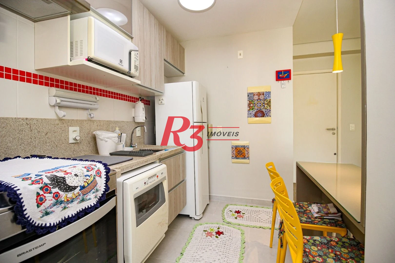 Apartamento à venda, 57 m² por R$ 880.000,00 - Gonzaga - Santos/SP