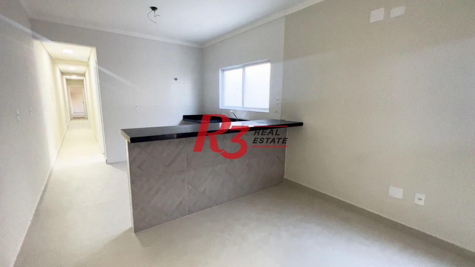 Sobrado com 3 dormitórios à venda, 125 m²  - Marapé - Santos/SP