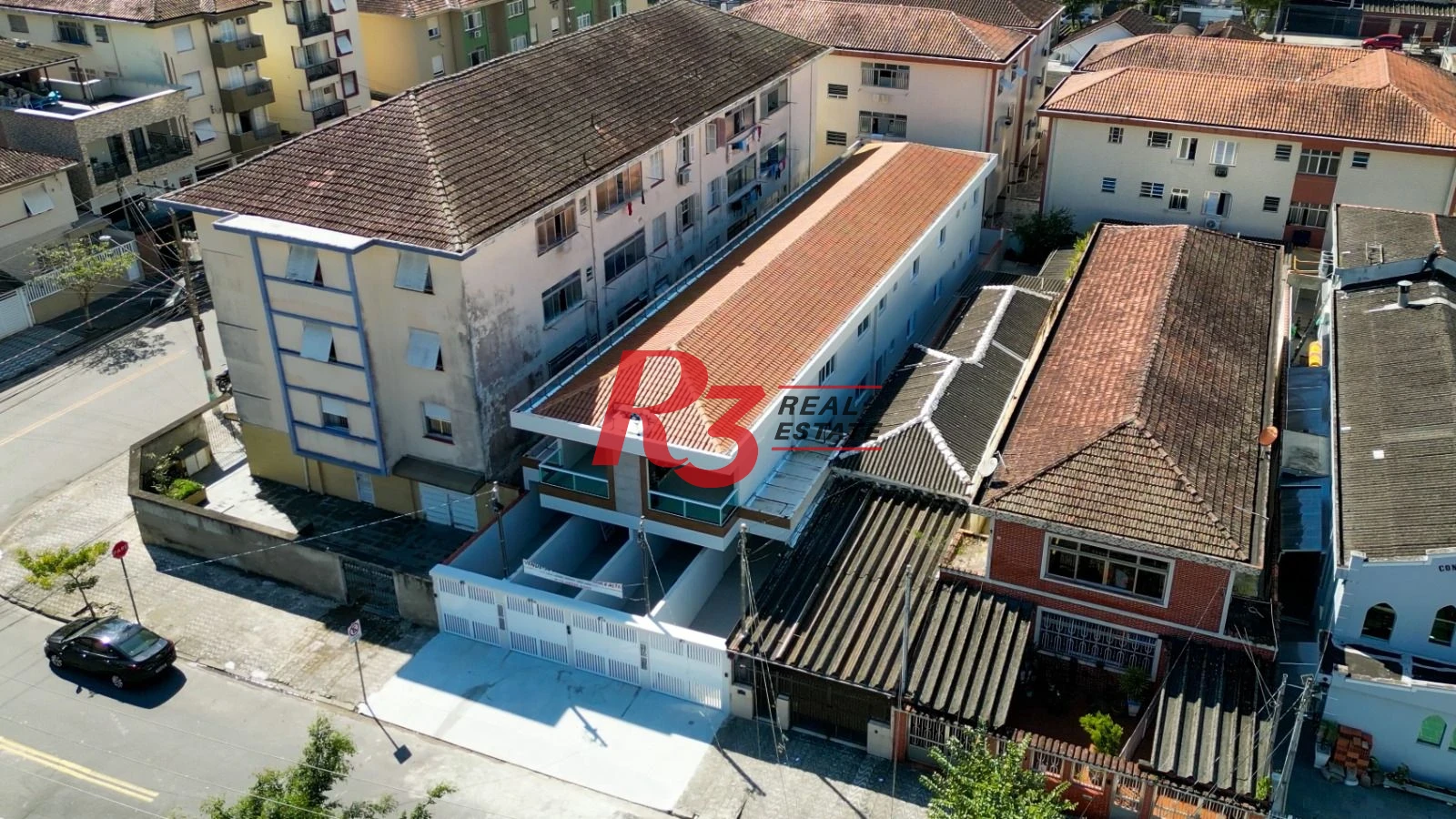 Sobrado com 3 dormitórios à venda, 125 m² - Marapé - Santos/SP