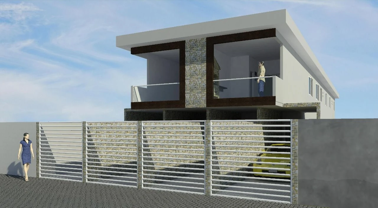 Sobrado com 3 dormitórios à venda, 100 m² - Marapé - Santos/SP