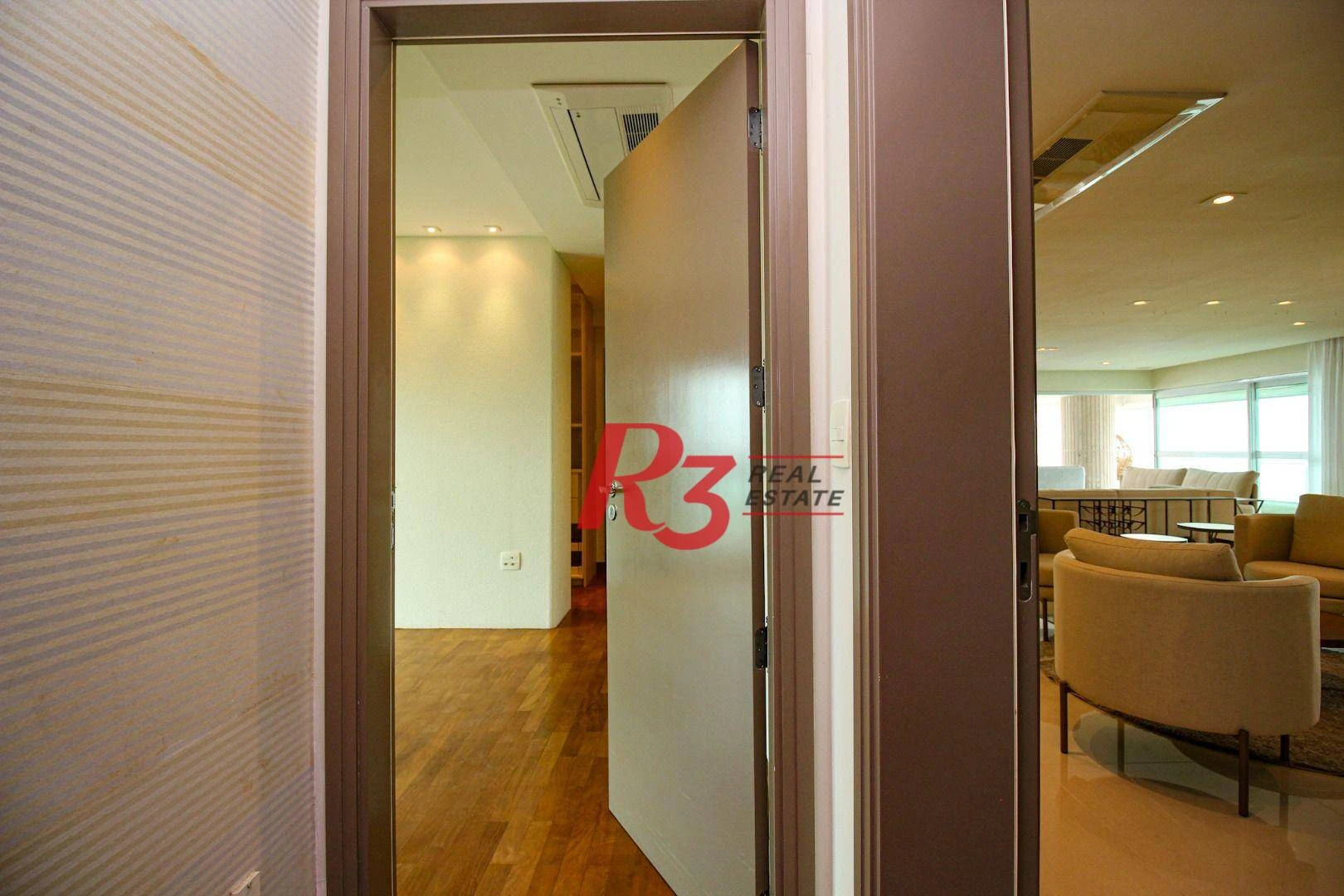 Apartamento de alto padrão para alugar, 475 m² por R$ 48.000/mês - Gonzaga - Santos/SP