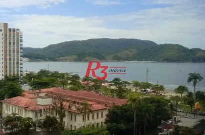 Apartamento com 1 dormitório à venda, 76 m² - Aparecida - Santos/SP