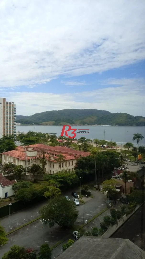 Apartamento com 1 dormitório à venda, 76 m² - Aparecida - Santos/SP
