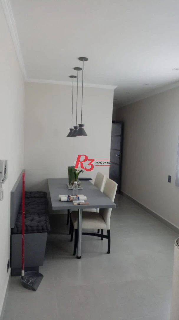 Apartamento com 1 dormitório à venda, 76 m² - Aparecida - Santos/SP