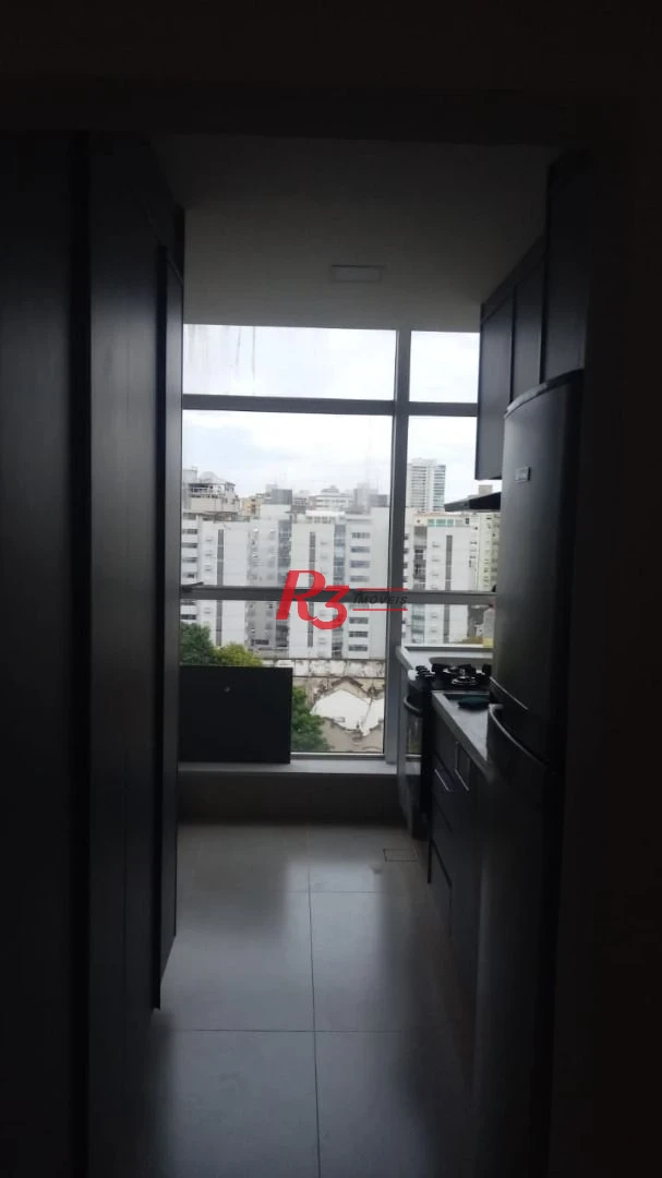 Apartamento com 1 dormitório à venda, 76 m² - Aparecida - Santos/SP