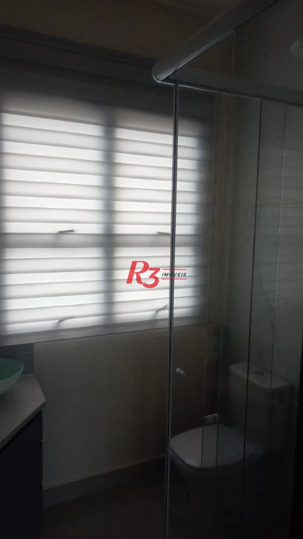Apartamento com 1 dormitório à venda, 76 m² - Aparecida - Santos/SP