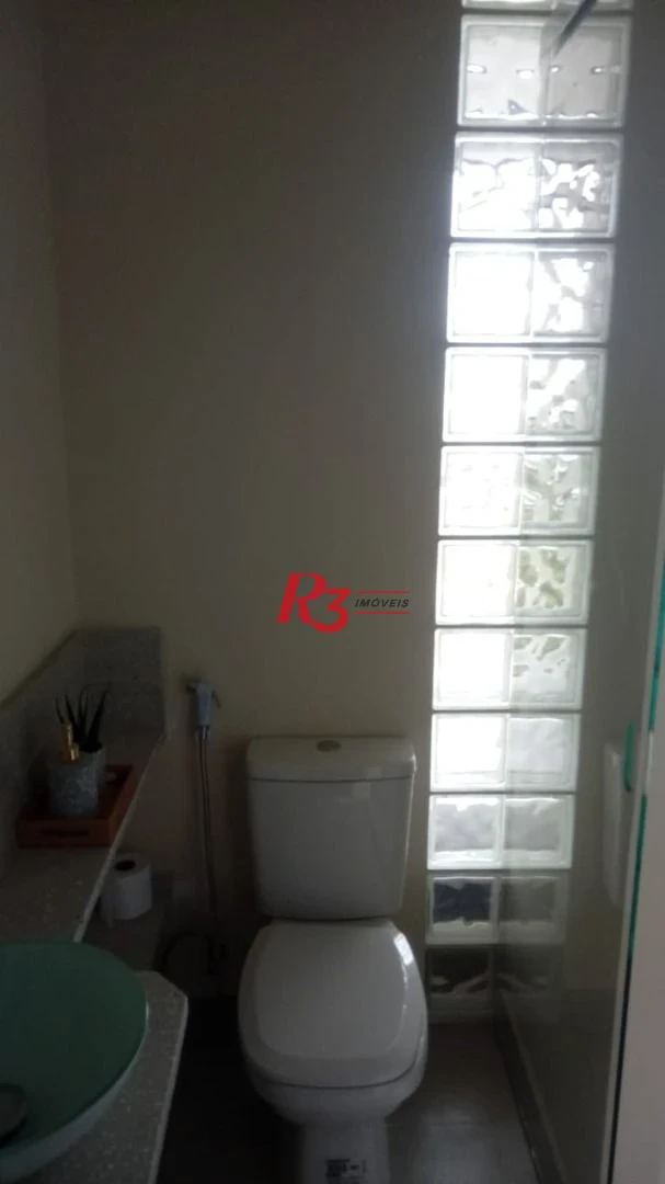 Apartamento com 1 dormitório à venda, 76 m² - Aparecida - Santos/SP