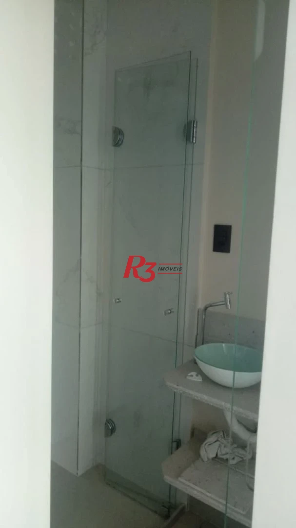Apartamento com 1 dormitório à venda, 76 m² - Aparecida - Santos/SP