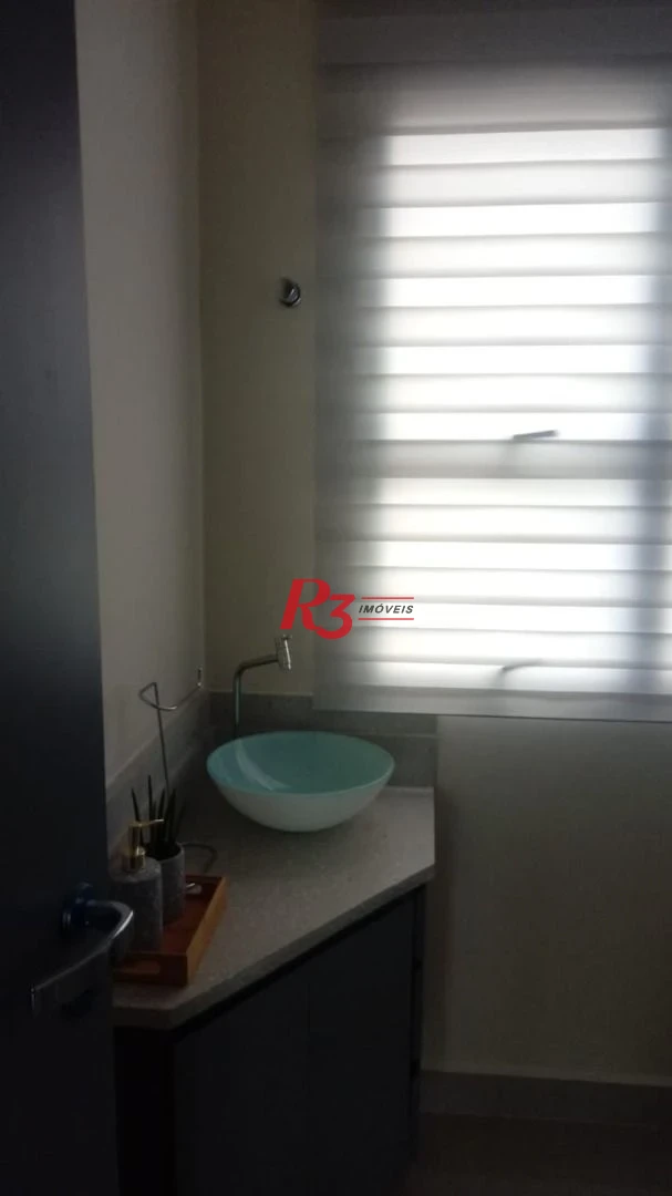 Apartamento com 1 dormitório à venda, 76 m² - Aparecida - Santos/SP