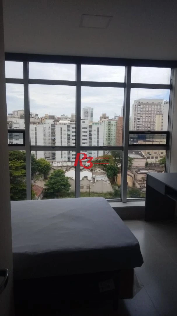 Apartamento com 1 dormitório à venda, 76 m² - Aparecida - Santos/SP