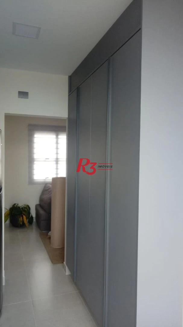 Apartamento com 1 dormitório à venda, 76 m² - Aparecida - Santos/SP